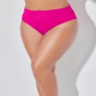 High Waist Cheeky Shirred Brief image number null