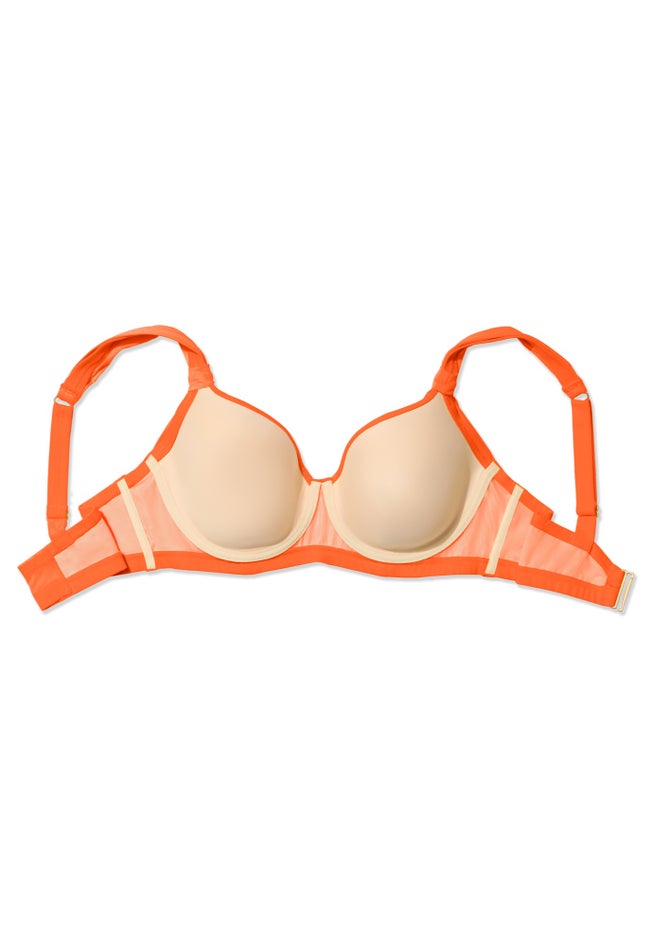 Bra Sized Drape Front Underwire Bikini Top image number 4