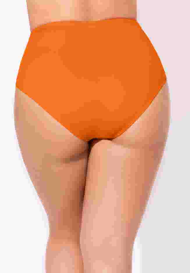 Side Knot Drape Overlay High Waist Bikini Brief image number 1