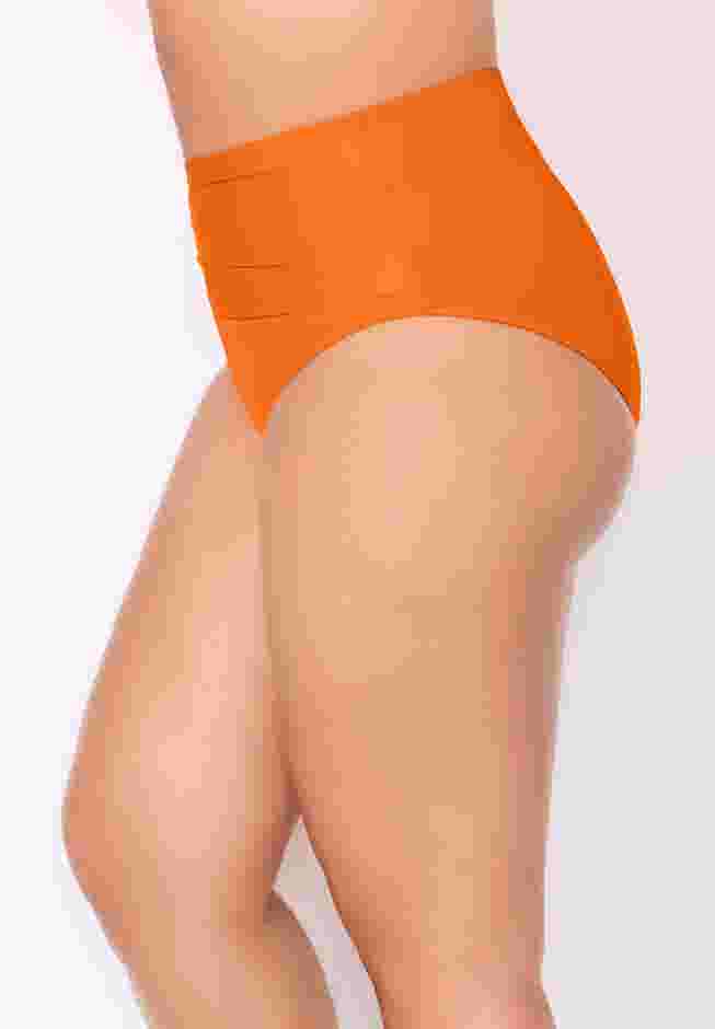 Side Knot Drape Overlay High Waist Bikini Brief image number 3