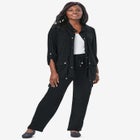 2-Piece Stretch Knit Cargo Set image number null