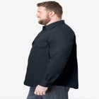 Long Sleeve Denim and Twill Shirt image number null