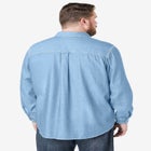 Long Sleeve Denim and Twill Shirt image number null