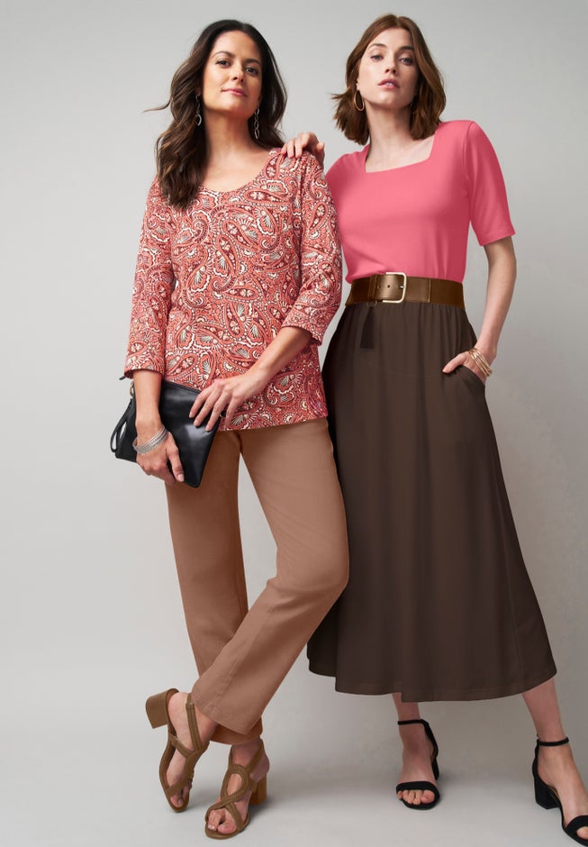 Soft Ease Wide Leg Pant image number 2