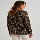 Fine Gauge Button-Front Cardigan image number null