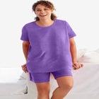 Two-Piece French Terry Sleep Set image number null