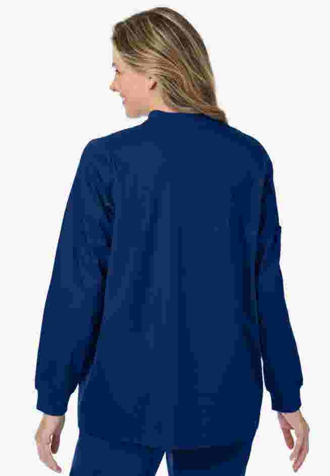 Snap Front Scrub Jacket image number 1