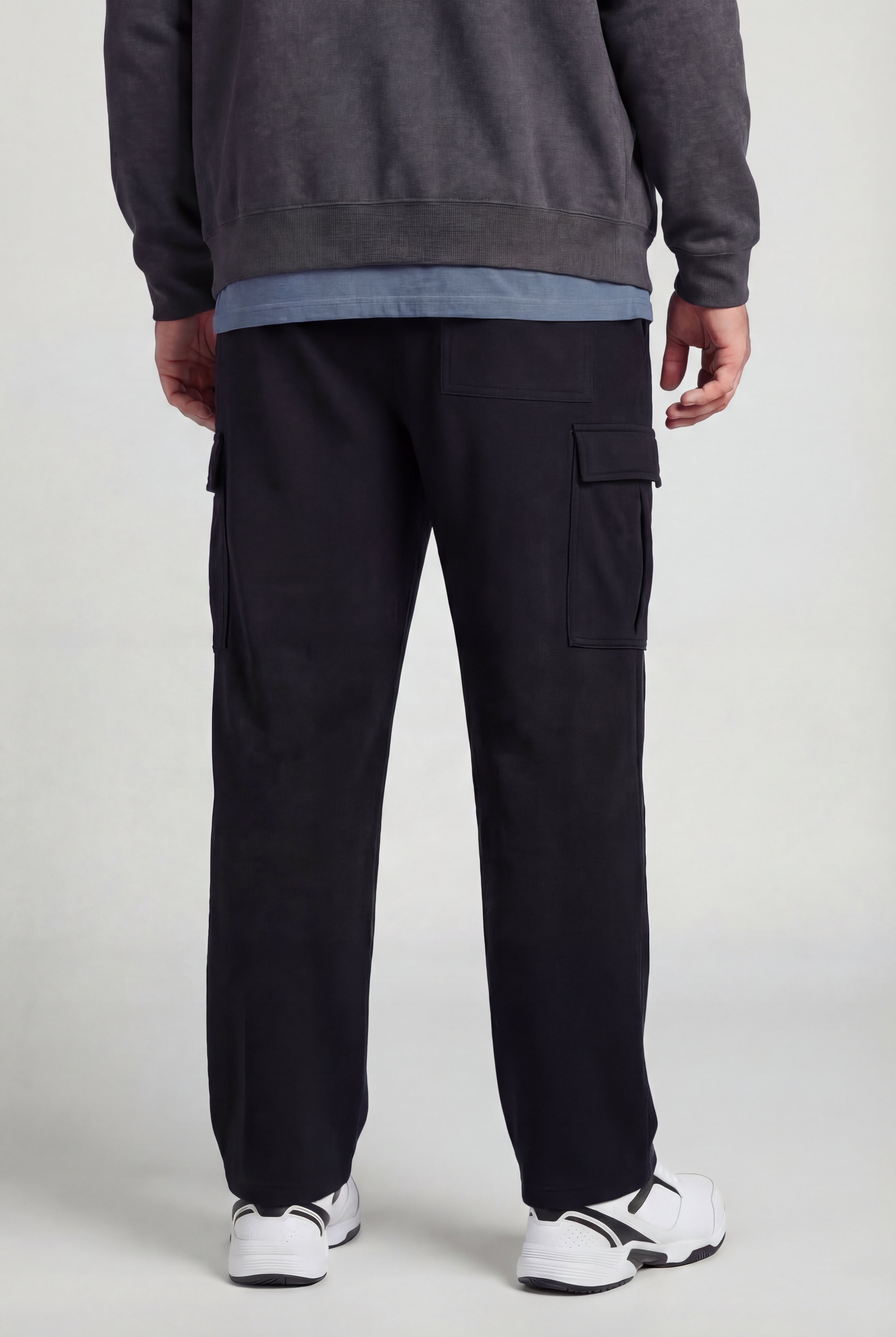 Lightweight Jersey Cargo Sweatpants image number 4
