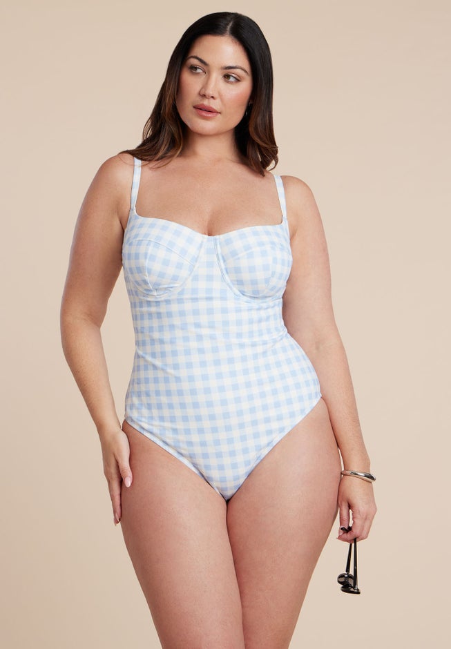Gingham One Piece image number 1