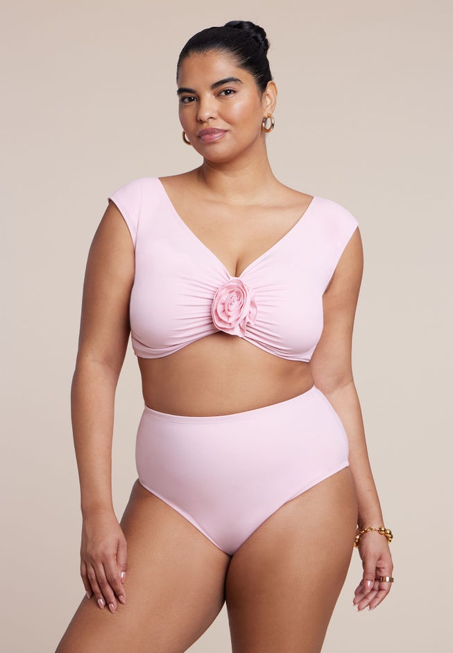 Off The Shoulder Rosette Top image number 3