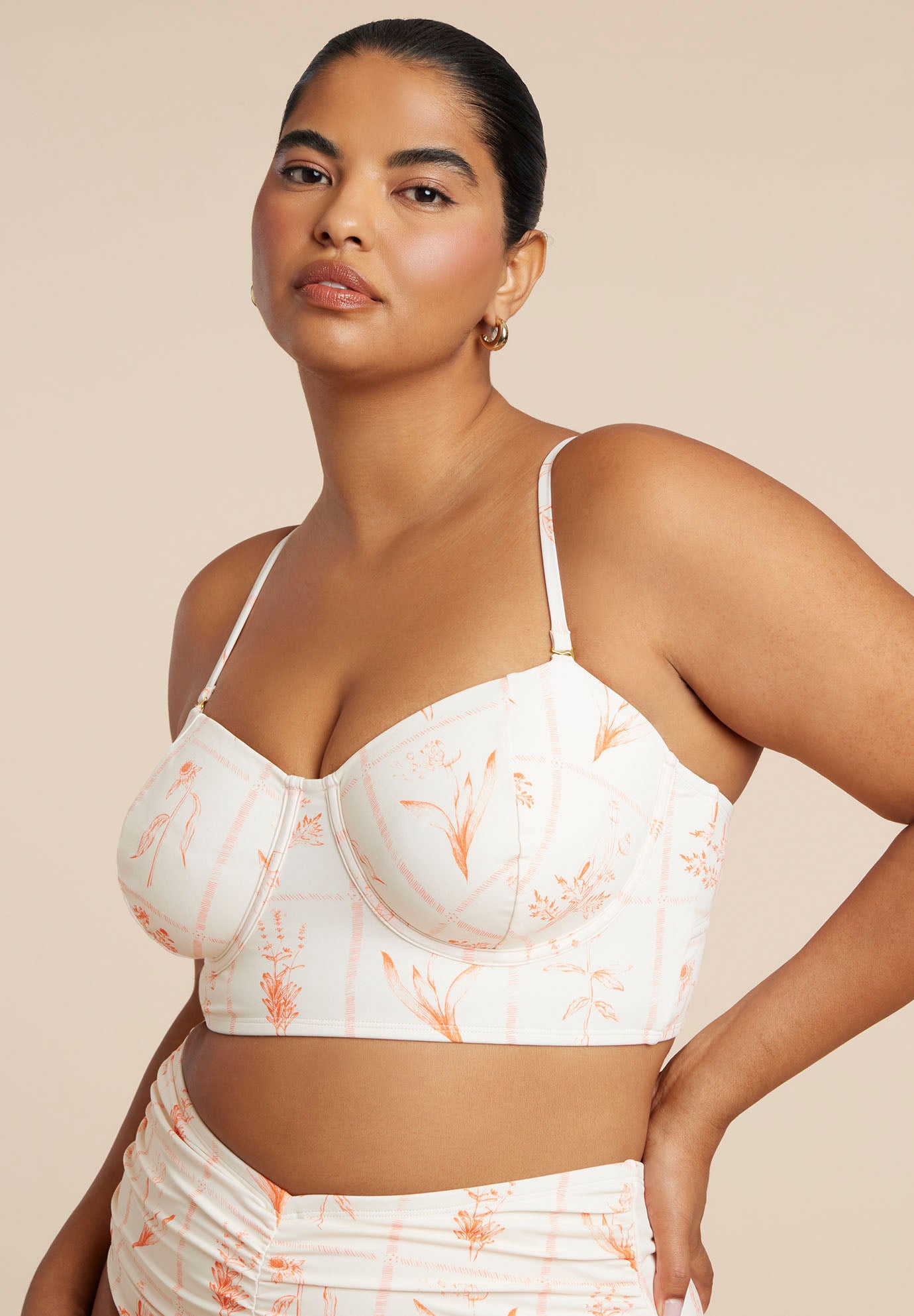 Bustier Swim Top image number 1