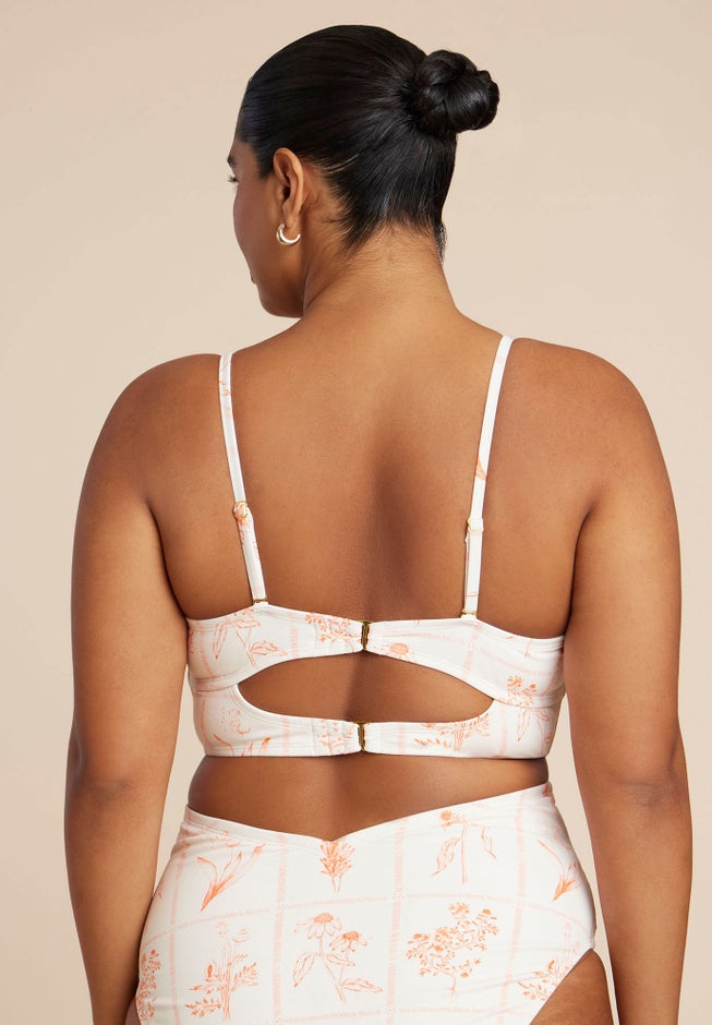 Bustier Swim Top image number 2