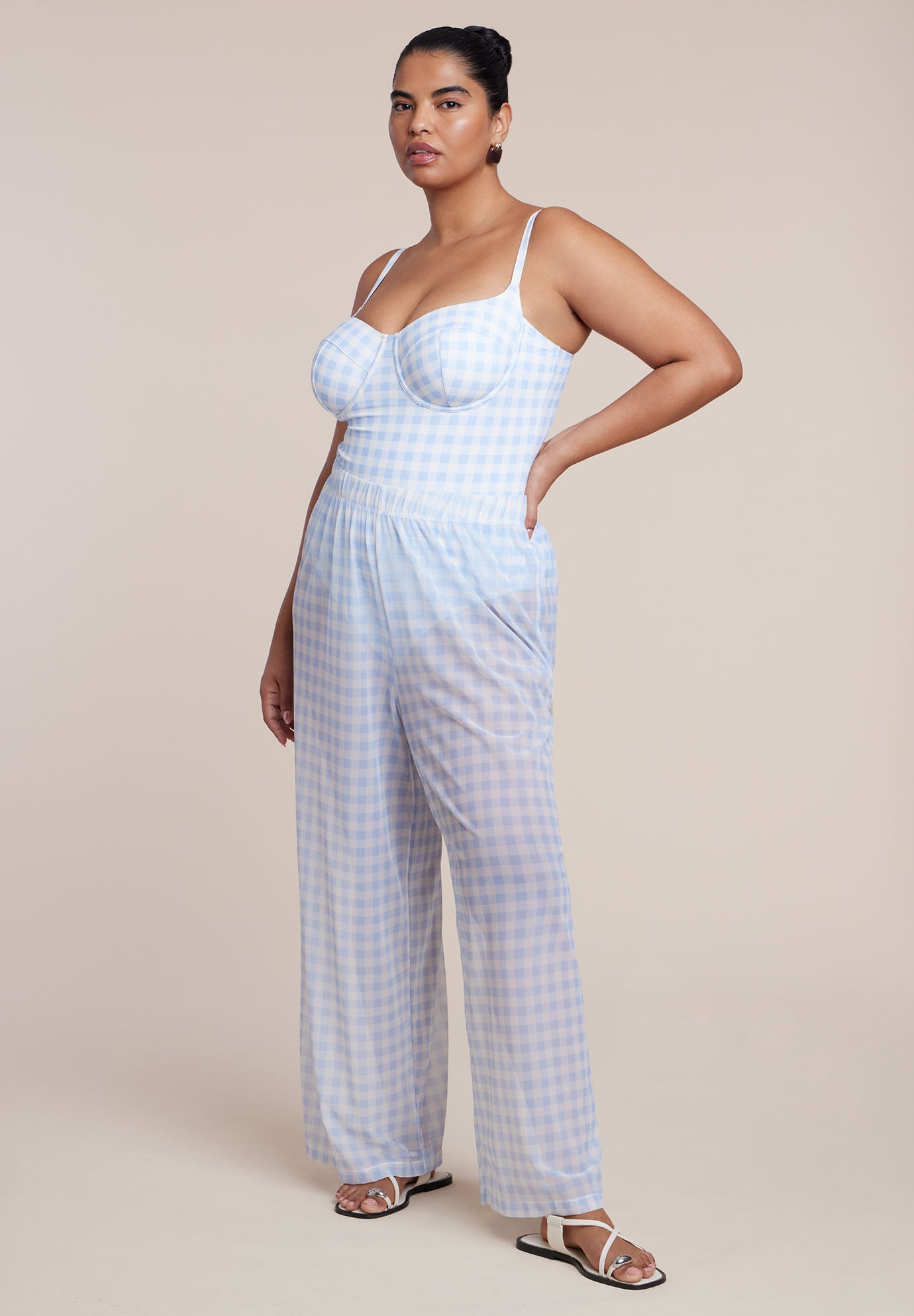 Wide Leg Cover-Up Pant image number 1