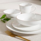 Ogalla 30-Piece Dinnerware Set with Gold Rim image number null