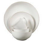 Ogalla 30-Piece Dinnerware Set with Gold Rim image number null