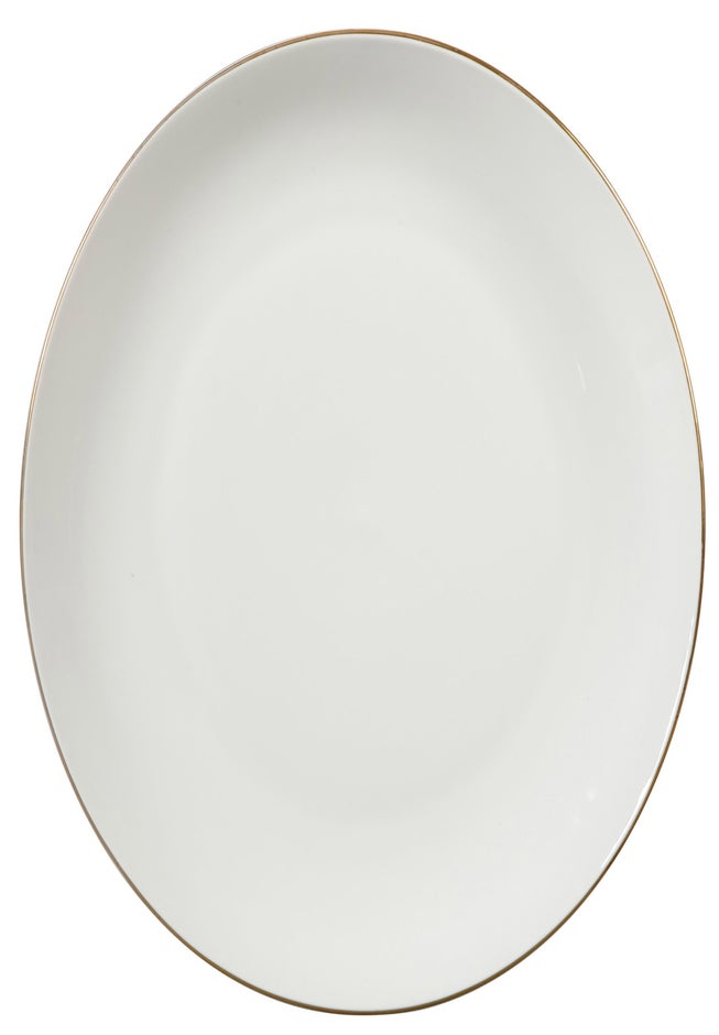 Ogalla 30-Piece Dinnerware Set with Gold Rim image number 4