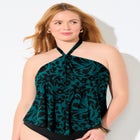 Lightweight Halter Tankini Top image number null