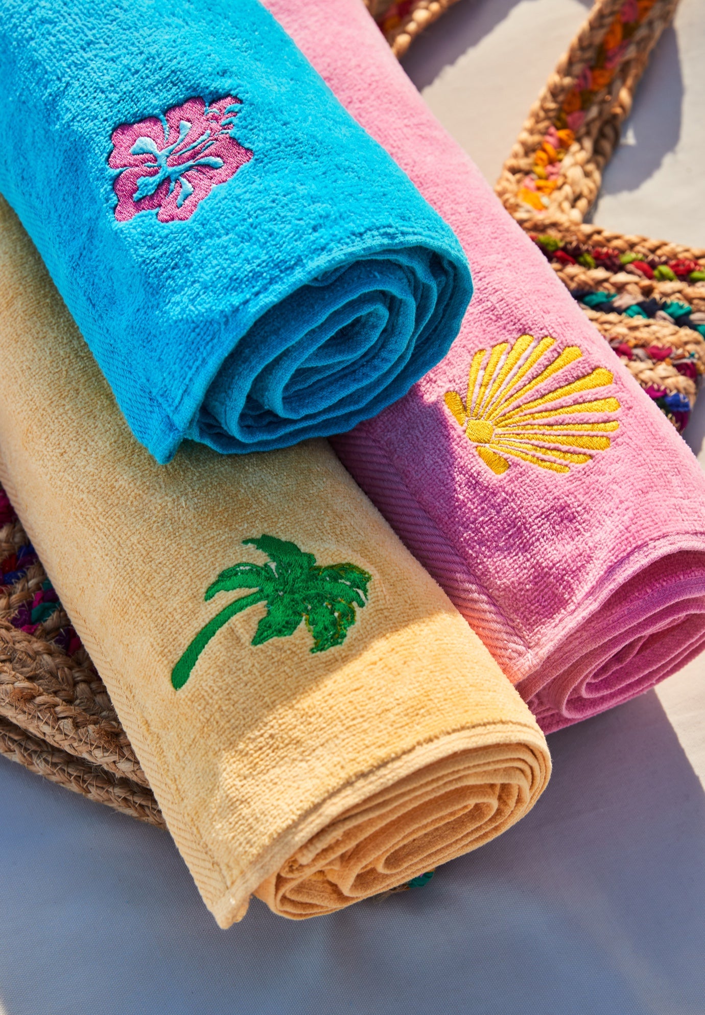 Embroidered Towel image number 1