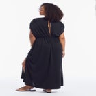 Braid-Trim Maxi Dress image number null