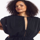 Braid-Trim Maxi Dress image number null