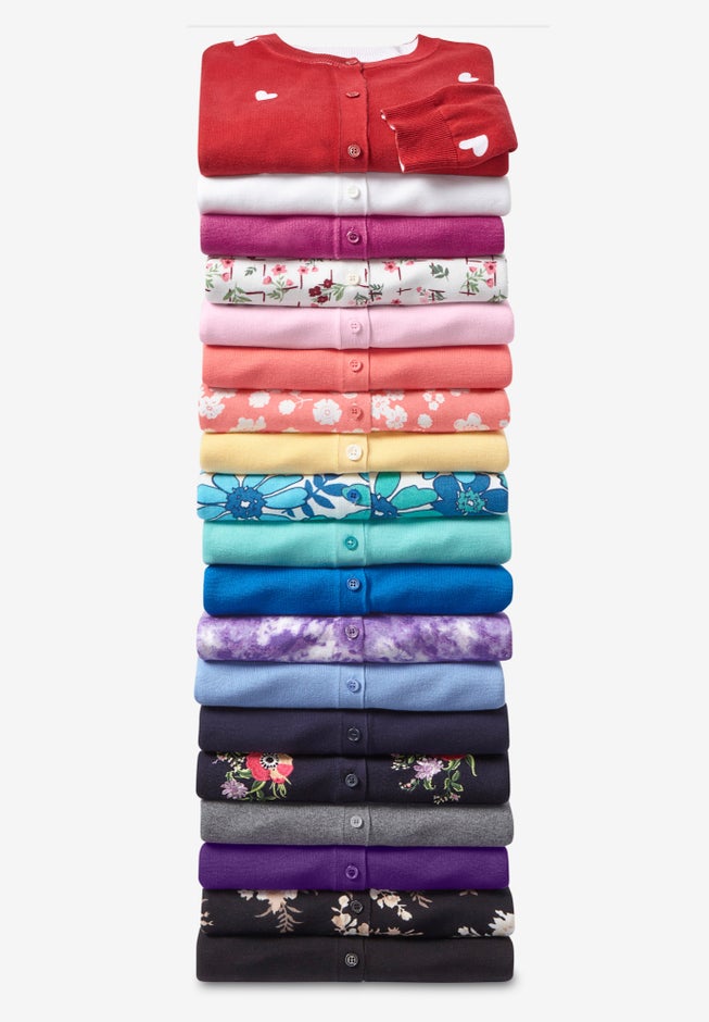 Perfect Long-Sleeve Cardigan Sweater image number 3