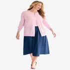 Perfect Long-Sleeve Cardigan Sweater image number null