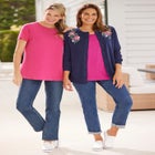 Perfect Long-Sleeve Cardigan Sweater image number null