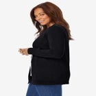 Perfect Long-Sleeve Cardigan Sweater image number null