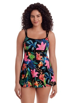 Empire Princess Seam Swimdress