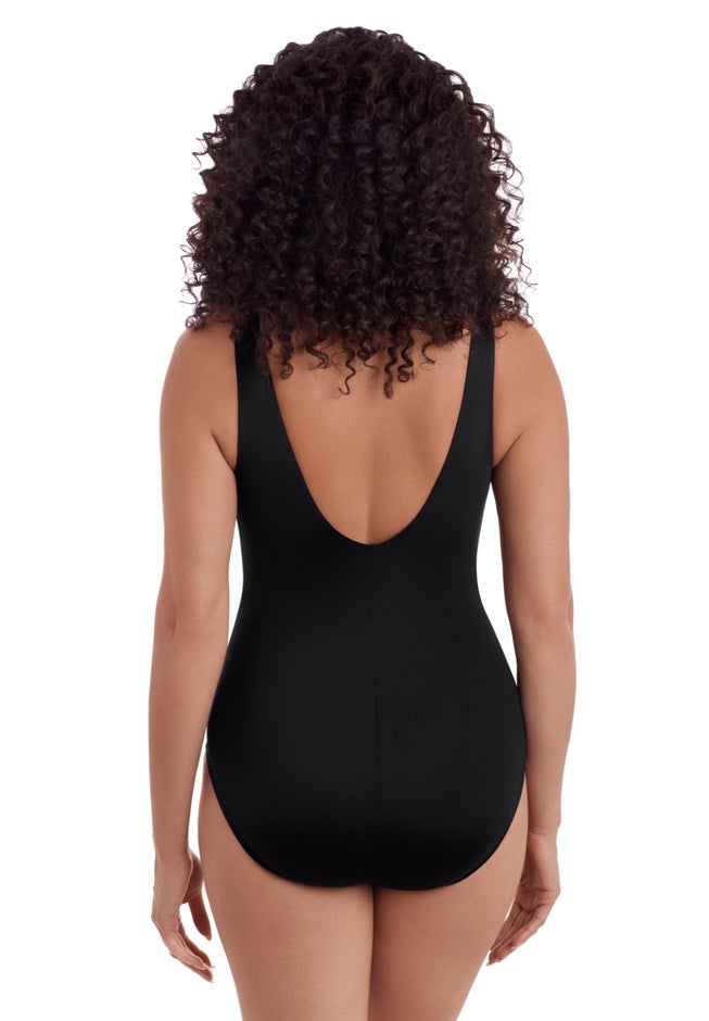 Ruffle Sash Surplice One Piece image number 1