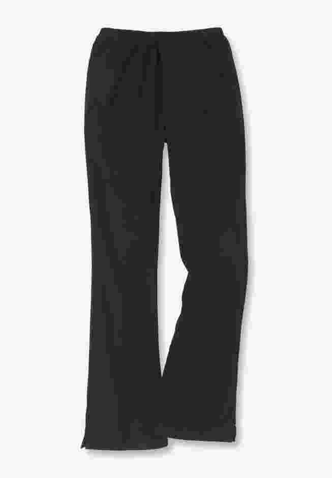 Womens Plus-Size Stretch-Cotton Knit Pull-On Bootcut Leggings image number 6