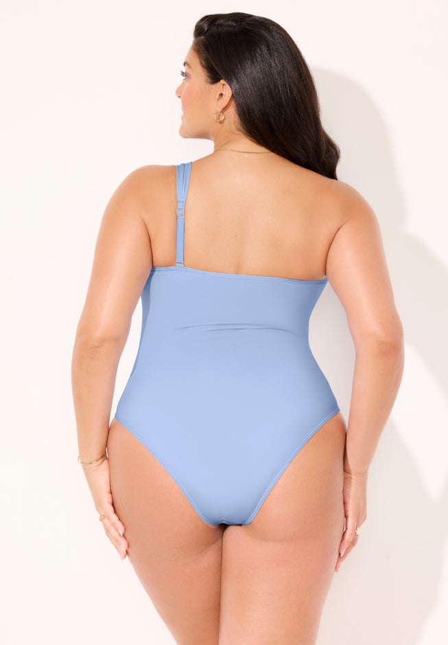 Bandeau Ring One Piece Swimsuit image number 1