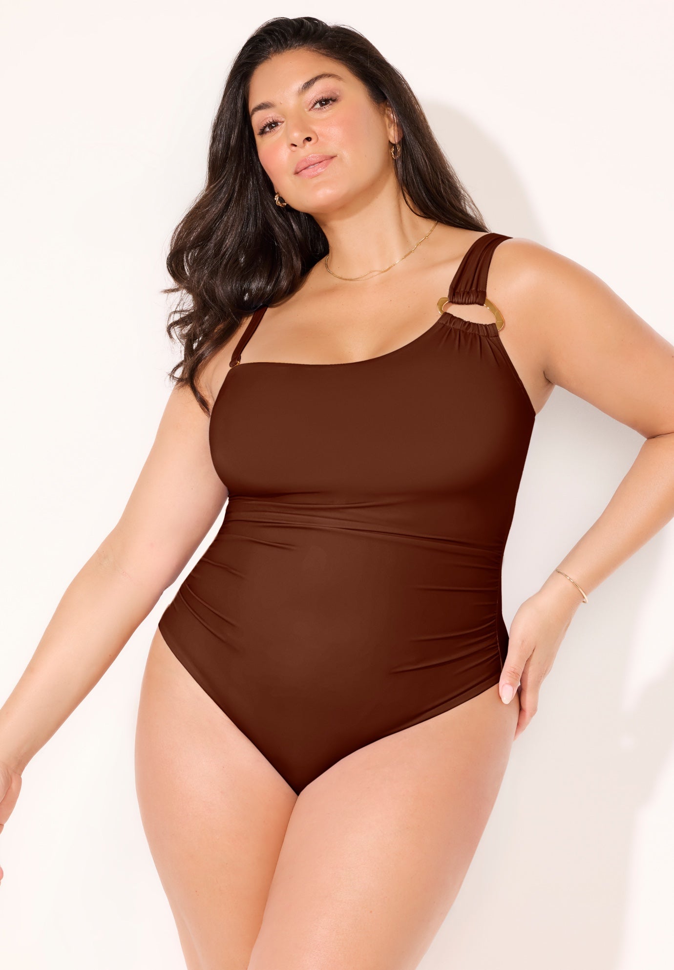 Bandeau Ring One Piece Swimsuit image number 4