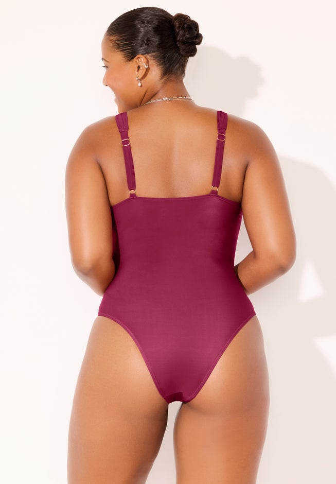 Lightweight Underwire One Piece Swimsuit image number 1