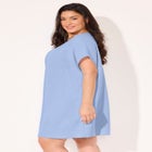 Cotton Gauze Ring Front Cover Up Dress image number 2