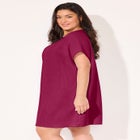 Cotton Gauze Ring Front Cover Up Dress image number 2