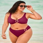 Ring Front Underwire Bikini Top image number 0