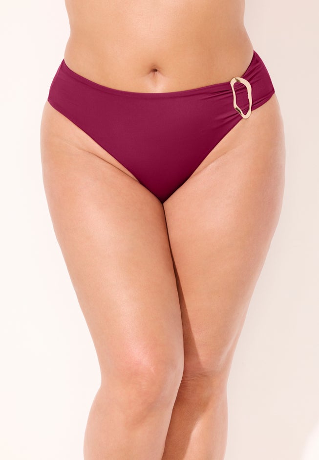 Ring Front Hipster Swim Brief image number 3