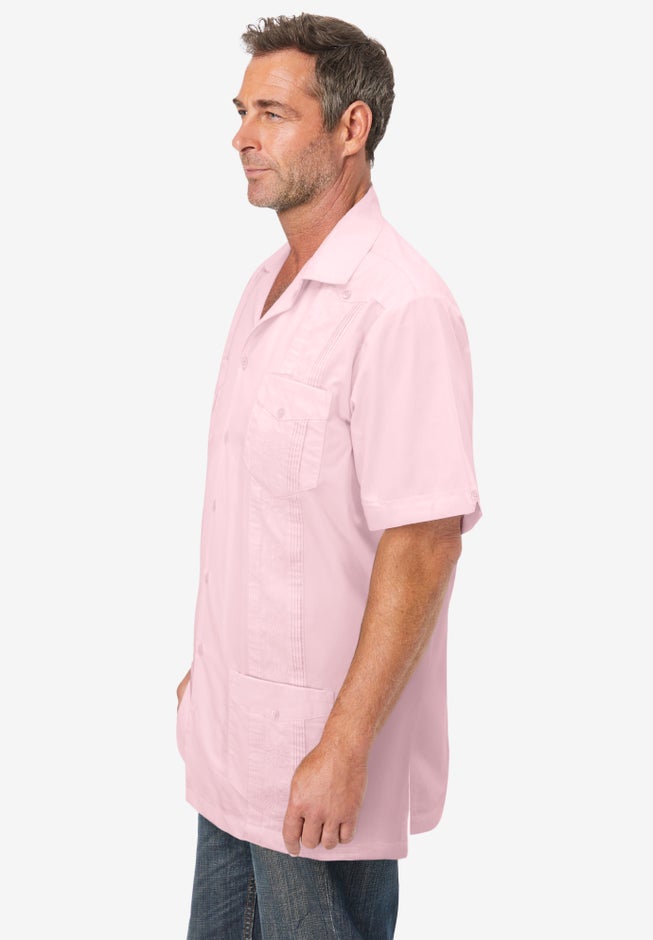 Short-Sleeve Guayabera Shirt image number 2