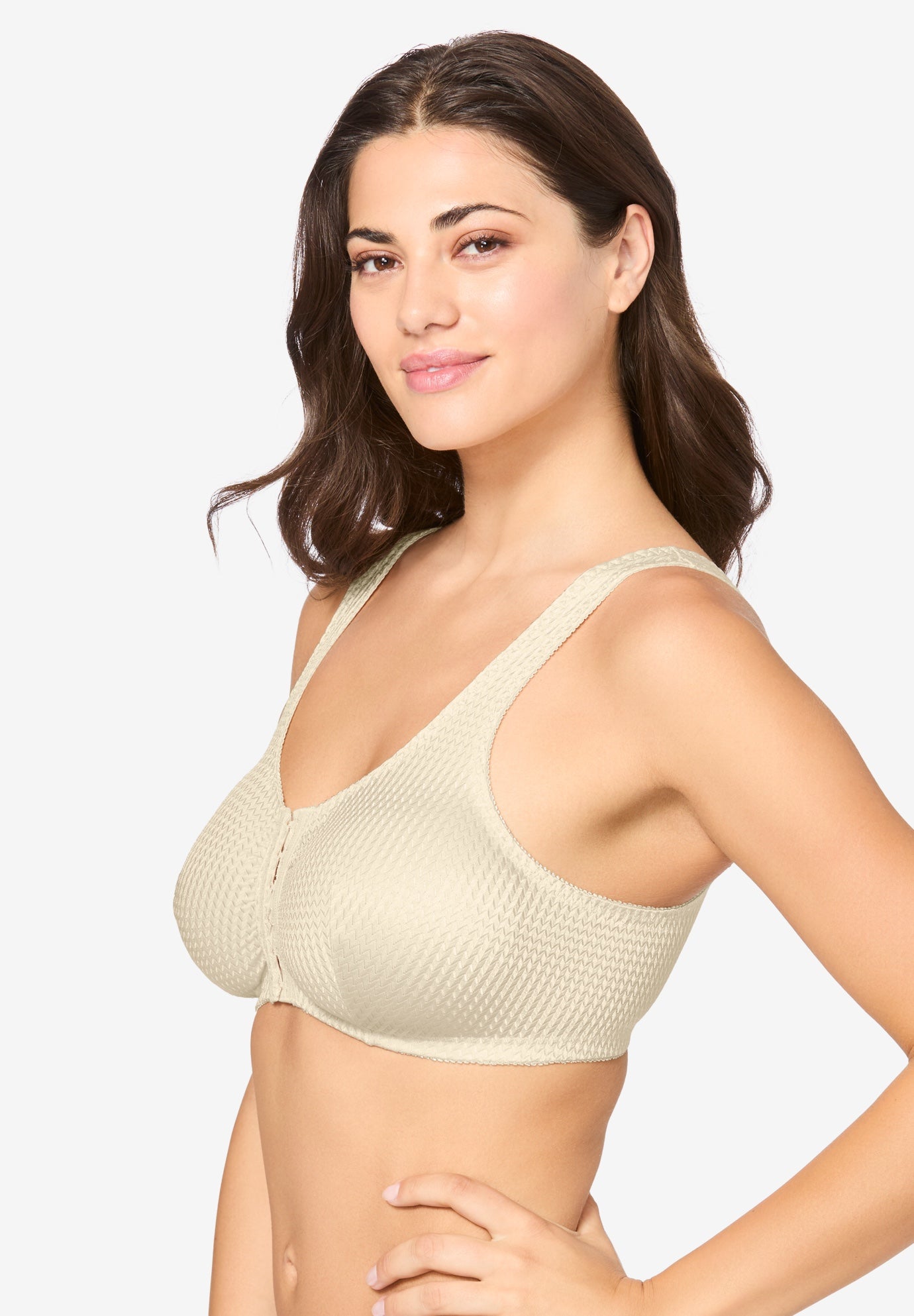 Marlene Lounge Front-Close Wireless Bra image number 2