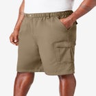 Renegade 9" Full Elastic Waist Cargo Shorts image number null
