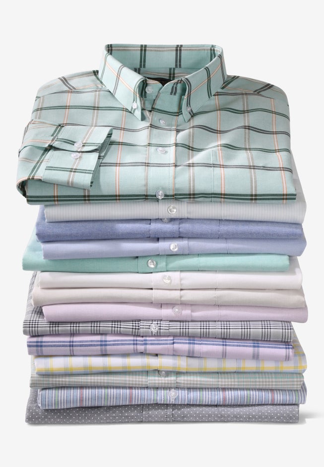 Long-Sleeve Wrinkle-Free Everyday Oxford image number 4