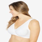 Leading Lady® Meryl Cotton Front-Close Wireless Bra image number null