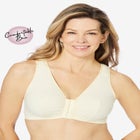 Leading Lady&reg; Meryl Cotton Front-Close Wireless Bra image number null
