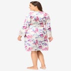 The Luxe Satin Short Peignoir Set image number null