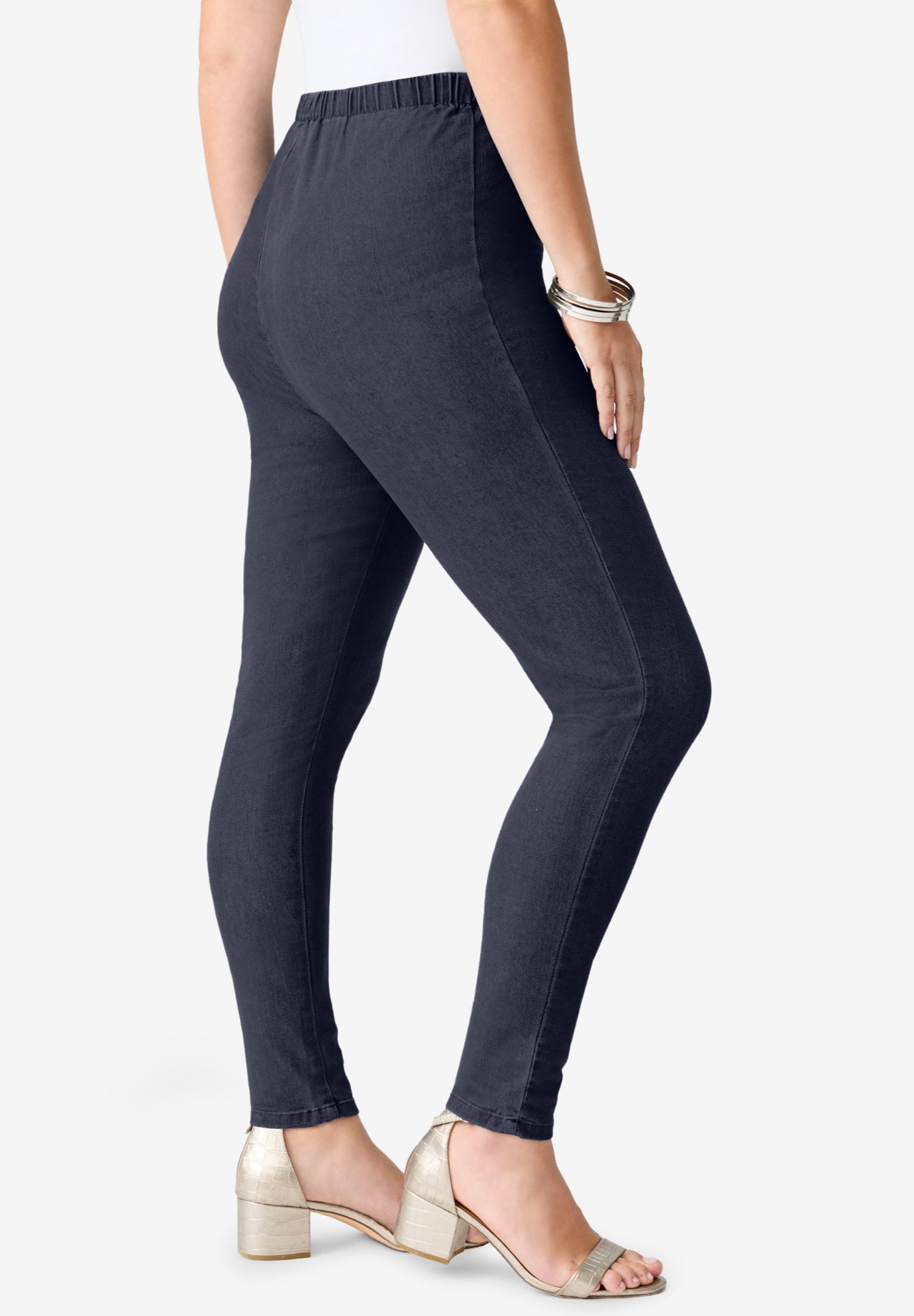 Plus Size Comfort Stretch Slim Leg Jean image number 2