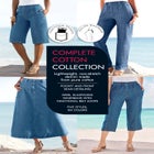 Plus Size Easy-Wear A-Line Skirt image number null