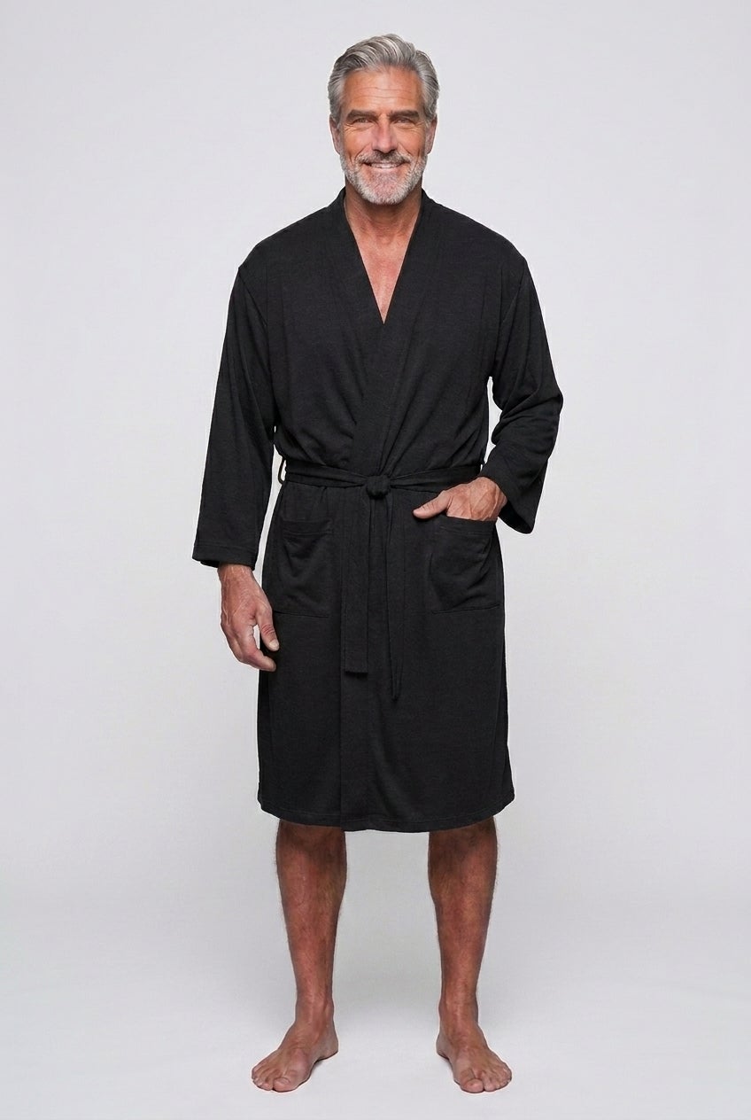 Cotton Jersey Robe image number 1