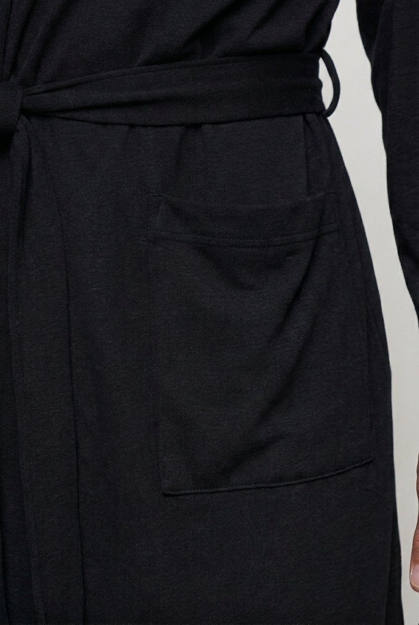 Cotton Jersey Robe image number 4