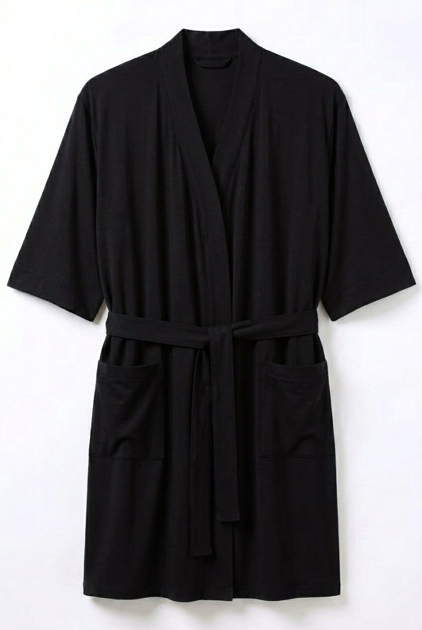 Cotton Jersey Robe image number 5